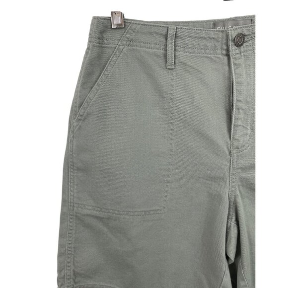 Falls Creek Green Denim Bermuda Shorts Womens Size 10 - Picture 4 of 10